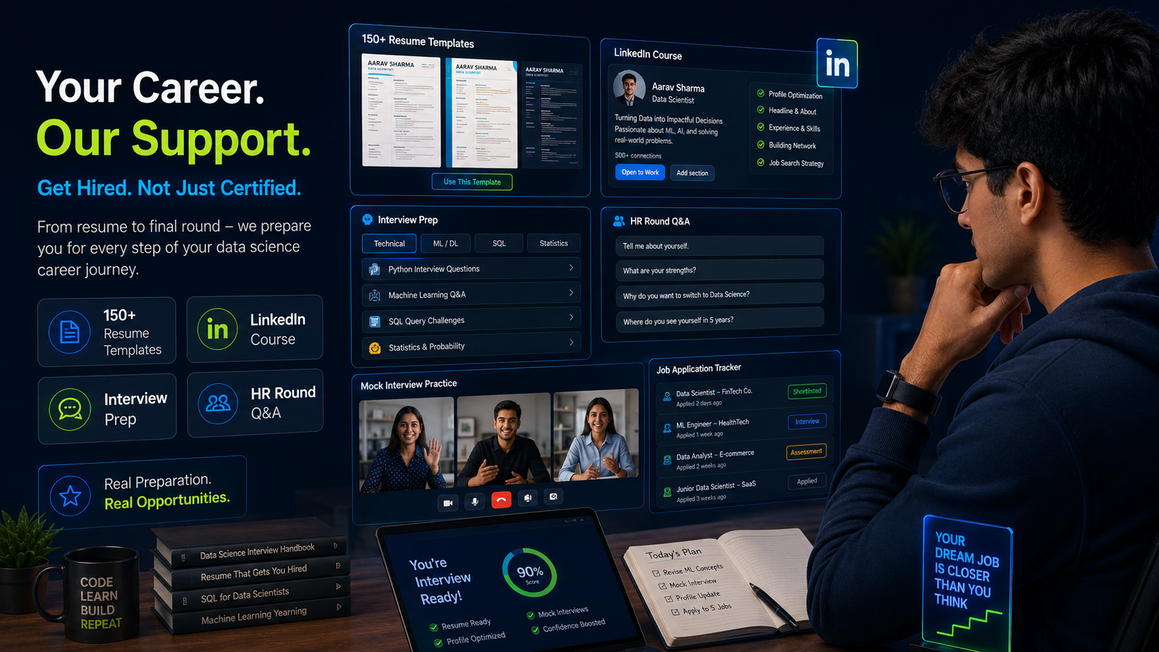Career support preview