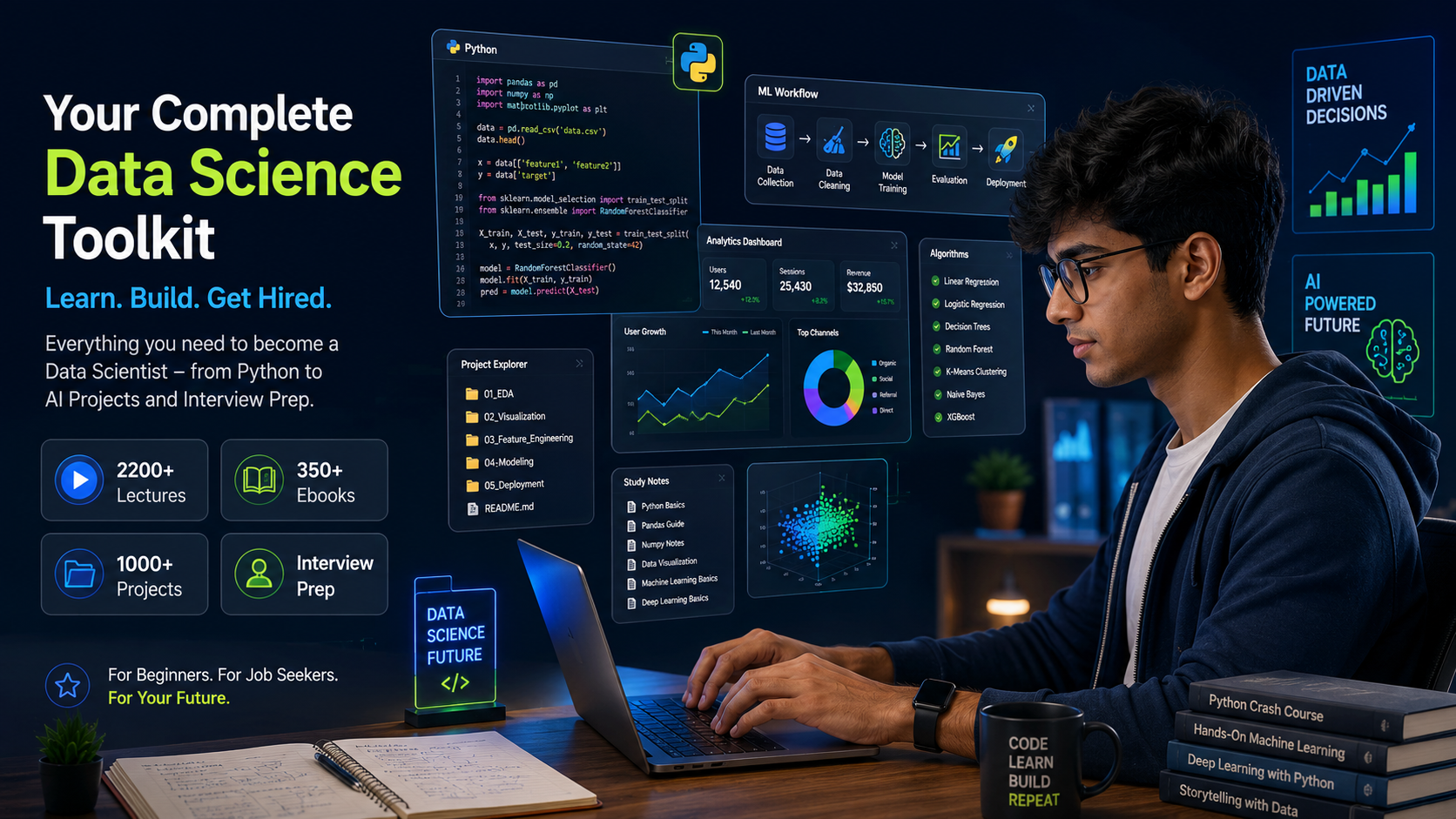 Data Science toolkit hero banner
